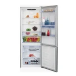 REFRIGERATEUR BEKO COMBINE 3T AVEC DIST D'EAU GRISRCNE566EE40SS