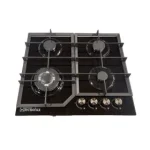  PLAQUE DE CUISSON TECHNOLUX 4FEUX 60X60 A GAZ NOIR TEC4GG