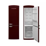 REFRIGERATEUR ENDURO COMBINE 3TIROIRS 400LITRES A+ NO FROST ROUGE BORDEAU RCNR400P
