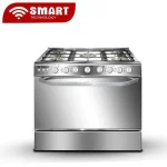 CUISINIERE SMART TECHNOLOGY 5FEUX 90X60 INOX STC9060C