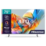 TELEVISEUR HISENSE 75" OLED SMART VIDAA ULED QUANTUM DOT 4K 75U7H