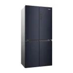 REFRIGERATEUR HAIER SIDE BY SIDE 4PORTES NO FROST GRIS 433LITRES HRF525MB