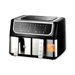 AIR FRYER RAF 10LITRES DOUBLE COMPARTIMENTS