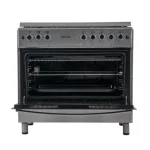 CUISINIERE ELACTRON 5FEUX 90X60 INOX EL6090
