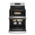 CUISINIERE GE PROFIL ELECTRIQUE 5FEUX  A CONVECTION A FOUR DOUBLE JSBS86SPSS 