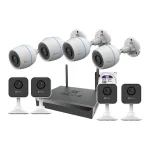 KIT VIDEO SURVEILLANCE NVR EZVIZ 8 CAMERAS EN COULEUR