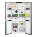 REFRIGERATEUR BEKO SIDE BY SIDE 4PORTES 541L INOX A+ GN1406223PX
