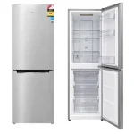REFRIGERATEUR BEKO COMBINE 3TIROIRS SILVER 270LITRES BEKORCNO270K20X