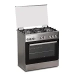 CUISINIERE ENDURO 5FEUX A GAZ 90X60 - GRILL DOUBLE BOUTON NOIR AFS9050GGBSIT
