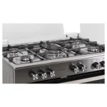 CUISINIERE ENDURO 5FEUX A GAZ 90X60 - GRILLI CK90X60S