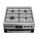 CUISINIERE BEKO 4FEUX 60X60 A GAZ INOX FBE62320XDL