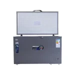 CONGELATEUR ASTECH HORIZONTAL 500LITRES AVEC VITRE SILVER CH500GM 