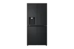 REFRIGERATEUR LG SIDE BY SIDE 4PORTES + DIST D'EAU NOIR GC-L22FFOPB