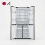 REFRIGERATEUR LG SIDE BY SIDE 4PORTES 550LITRES INVERTER GRIS GCFB50PLAM