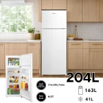 REFRIGERATEUR KUMTEL 2PORTES 87LITRES NOIR HTMF90EB