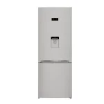 REFRIGERATEUR BEKO COMBINE 3T AVEC DIST D'EAU GRISRCNE566EE40SS