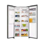 REFRIGERATEUR HAIER SIDE BY SIDE 2PORTES DIST GLACON SILVER HSR3918FIMP