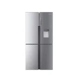 REFRIGERATEUR HAIER SIDE BY SIDE 4PORTES AVEC FONTAINE SILVER RTG684WHJ