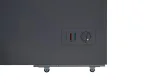 CONGELATEUR ASTECH HORIZONTAL 400LITRES SILVER AVEC VITRE CH400W