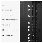 TELEVISEUR HISENSE 85" ULED QUANTUM SMART 4K VIDDA 85U7S