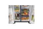 REFRIGERATEUR LG SIDE BY SIDE 2PORTES GRIS 674LITRES  GC-257KQW