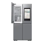 REFRIGERATEUR SAMSUNG SIDE BY SIDE 4PORTES 636LITRES AVEC ECRAN TACTILE RF65DG9H0ESREF 
