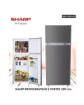 REFRIGERATEUR SHARP 2 PORTES GRIS SJ-DC280HS2