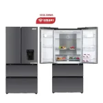 REFRIGERATEUR SMART TECHNOLOGY SIDE BY SIDE 2TIROIRS 506L AVEC FONTAINE  STCB-709WS